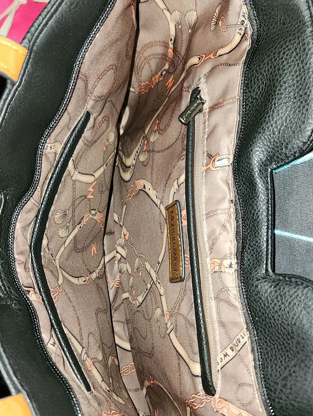 Montana West Foux Leather Shoulder Bag